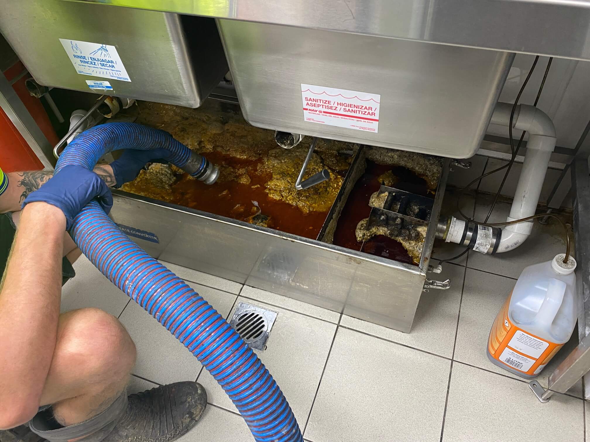 Grease Trap Cleaning in Camas